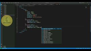 Javascript  event handling change moving div background  CodeLearning [upl. by Eanerb]