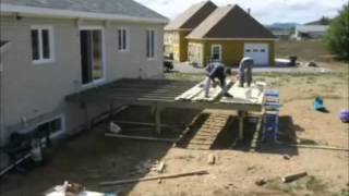 How to Build a Deck  Patio Decking DIY Garden Decking How to Lay Decking Timber Woodwork Plans [upl. by Dorelle554]