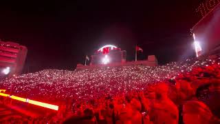 Nebraska Football 4th Quarter Lights Vs Rival Colorado [upl. by Stelu253]