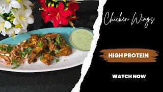 Peri Peri Chicken Wings Recipe  Chicken Wings [upl. by Auqinat]