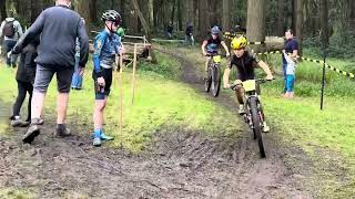 Matti in de Flanders MTB kids series in Moerbeke [upl. by Nowujalo]