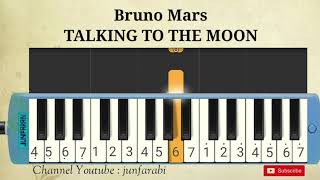 Bruno Mars  TALKING TO THE MOON  pianika [upl. by Urbai]