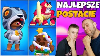 3 NAJLEPSZE POSTACIE I ICH NAJŁADNIEJSZE SKINY w Brawl Stars 😱✅ [upl. by Adnilreh]