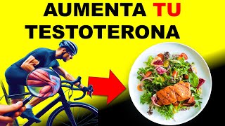 8 ALIMENTOS PARA AUMENTAR LA TESTOSTERONA │Aumenta tu Testosterona Naturalmente [upl. by Powel]