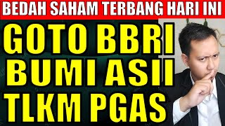 saham GOTO hari ini BBRI BUMI ASII TLKM PGAS 11102024 GINI STRATEGINYA goto bbri bumi [upl. by Joao]