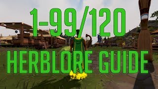 Runescape 3  199120 Herblore guide 2018 [upl. by Wahl]