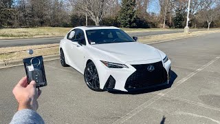 2024 Lexus IS 350 F Sport Start Up Exhaust Test Drive Walkaround POV and Review [upl. by Leiria300]