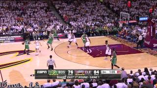 Kyrie Irving Full Highlights 2015 Playoffs R1G1 vs Celtics SiCK 30 Pts in His Playoff Debut [upl. by Sitnerp]