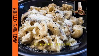 Delicious Creamy Chicken with Pasta 💯🔝Recipe  Lumache Rigate  Italian Cuore [upl. by Sirtaeb]