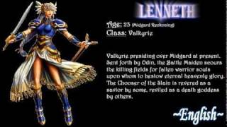 VP CotP  Lenneth Voice Collection EnglishJapanese [upl. by Reteip742]