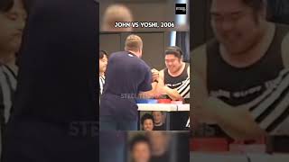 John Brzenk vs Yoshinobu Kanai 2006 shorts armwrestling [upl. by Alywt]