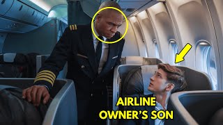 Black Pilot Told to Sit in Economy Not Knowing He’s the Owner’s Son [upl. by Oren513]