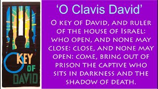 Friday Vespers O Clavis David [upl. by Amora292]