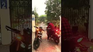 2 number krne gya tha bhai viralvideo biker youtube ridelife ridespot longriders ridemakerz [upl. by Nnaes]