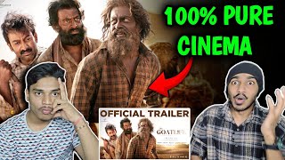 Aadujeevitham  The Goat Life  TRAILER REACTION  Prithviraj [upl. by Luise]