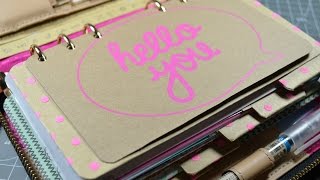 Plannerlove Moving into my Kate Spade [upl. by Noteloc]