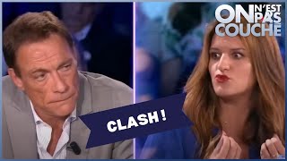 Clash  Marlène Schiappa recadre JeanClaude Van Damme  On nest pas couché 30 juin 2018 ONPC [upl. by Udele]