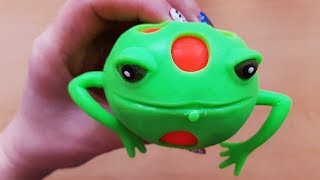 Cutting Open Stress Slime Balls Orbeez Squishy Satisfying Video [upl. by Natascha]