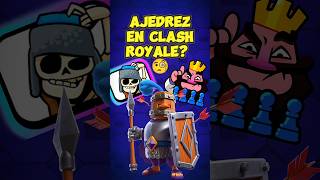 JUGANDO AJEDREZ en CLASH ROYALE 🥸♟️ [upl. by Odlauso]