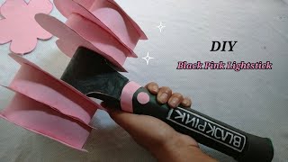 How to Make Blackpink Lightstick at Home  Diy Blackpink Lightstick  Paper Craft [upl. by Eiltan]