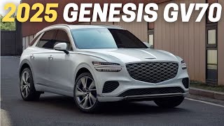 10 Things You Need To Know Before Buying The 2025 Genesis GV70 [upl. by Phalan]