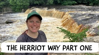 HERRIOT WAY  NORTH YORKSHIRE DALES  PART ONE  AYSGARTH FALLS TO ASKRIGG hiking outdoors [upl. by Ayatnahs379]