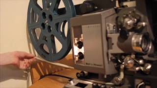 Bell amp Howell 16mm Projector Operation [upl. by Assen855]