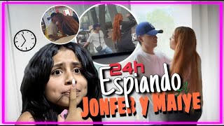 24Hras espiando a Maiye y jonfer👀😱 nos castigaron  jonfer y Valentina [upl. by Franklin]