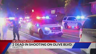 Two found dead after overnight shooting in Olivette [upl. by Roux]