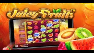 Juicy Fruits Slot Bonus Buy EPIC WIN casino slot bonus [upl. by Ebenezer]