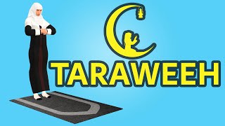 How to pray Taraweeh for woman beginners  with Subtitle [upl. by Sidoon]