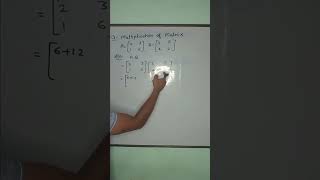 Multipication of matrices maths [upl. by Ahearn]