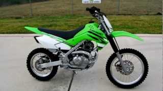 2008 Kawasaki KLX140 Fun Easy to Ride Dirt Bike [upl. by Arodal]