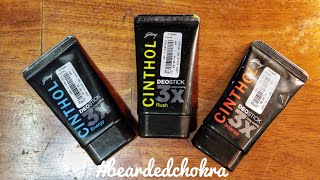 CINTHOL Deo Stick For Men Review [upl. by Iliram]