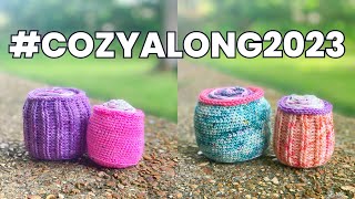 cozyalong2023 Kickoff May Knit and Crochetalong  Knitty Natty [upl. by Ojybbob]