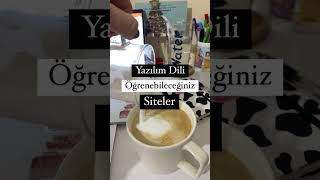 Yazılım Dili Öğrenebileceğiniz Siteler endüstrimühendisliği kesfetteyiz öneçıkar [upl. by Eiten]