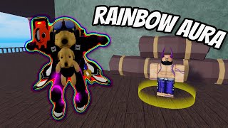 ¡¿Como CONSEGUIR el COLOR RAINBOW ARCOIRIS Aura Blox Fruits [upl. by Shirah]