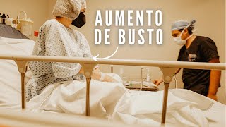 VLOG me operé las bubis día de la cirugía  recuperación  AUMENTO DE BUSTO [upl. by Miner431]