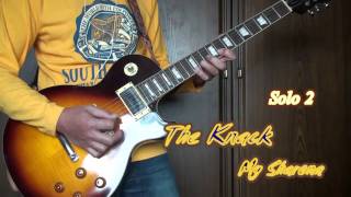 The Knack My Sharona Guitar solo cover [upl. by Leumas771]