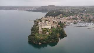 Capodimonte dal cielo  Lago di Bolsena [upl. by Amleht881]