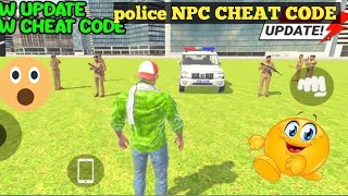 INDIAN THIEF AUTO POLICE NPC CHEAT CODEPOLICE NPC CHEAT CODE [upl. by Stelmach492]