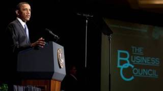 President Obama on Times Square Developments and Wall Street Reform [upl. by Sices]