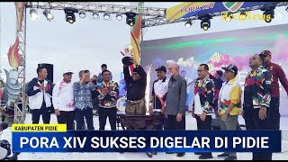 Pidie Juara Umum Pengunjung Incar Souvenir PORA XIV [upl. by Fredra]