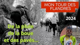 Mon tour des Flandres  humide  glissant mémorable cycling cyclisme flanders competition [upl. by Leuqar]