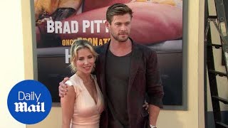 Chris Hemsworth at Once Upon a Time in Hollywood premiere [upl. by Esimorp64]