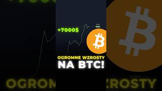 🚨 BTC w 5 DNI ROŚNIE 7000 [upl. by Niwdla]