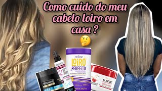 Cuidados básicos para um loiro perfeito Produtos de Farmácia baratos [upl. by Noicpesnoc707]