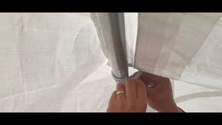 Heavy Duty Outdoor Party Tent Assembly Video [upl. by Eerual]