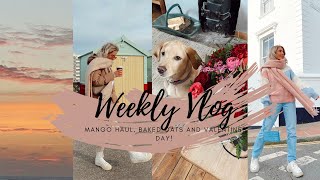 WEEKLY VLOG MANGO HAUL VALENTINES DAY BAKED OATS AND BEACHY WALKS  India Moon [upl. by Ariaic]