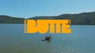 Lake Orovilles OneofaKind Floating Campsites in Northern California │ Explore Butte County 15s [upl. by Joete347]